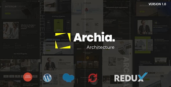Archia - Architecture & Interior WordPress Theme Logo